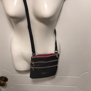 Baggallini dark grey crossbody Small tote bag